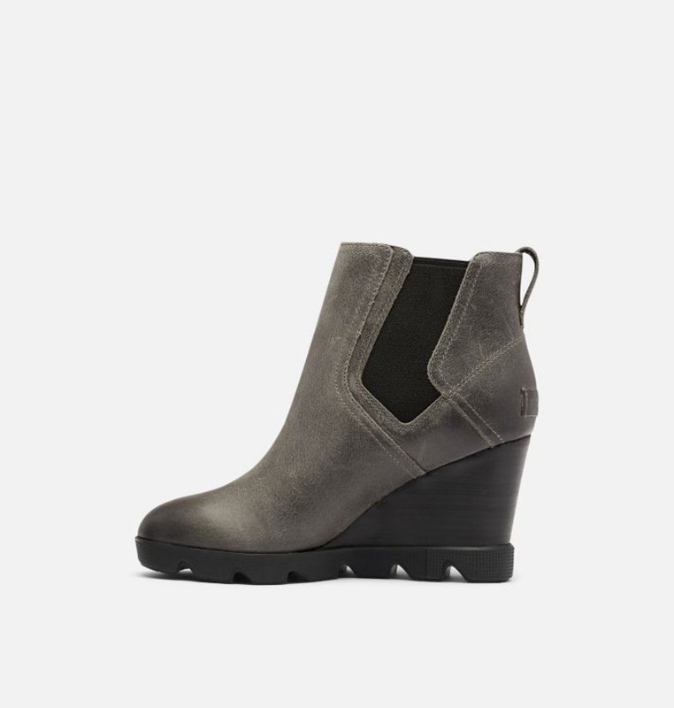 Sorel Dam Wedges Mörk Grå - Joan Uptown™ Chelsea Bootie - DYH-941052